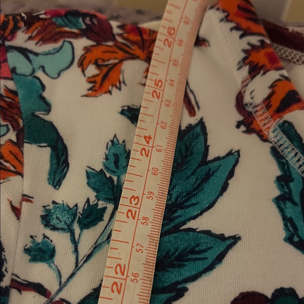 Talbots Vibrant Floral Long Sleeve Top - Picture 8 of 8